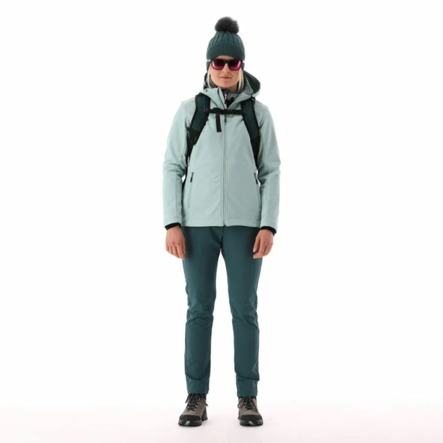 Donna CMP Giacche Trekking|Giacche Softshell^Giacca in softshell da donna con cappuccio a nido d'ape