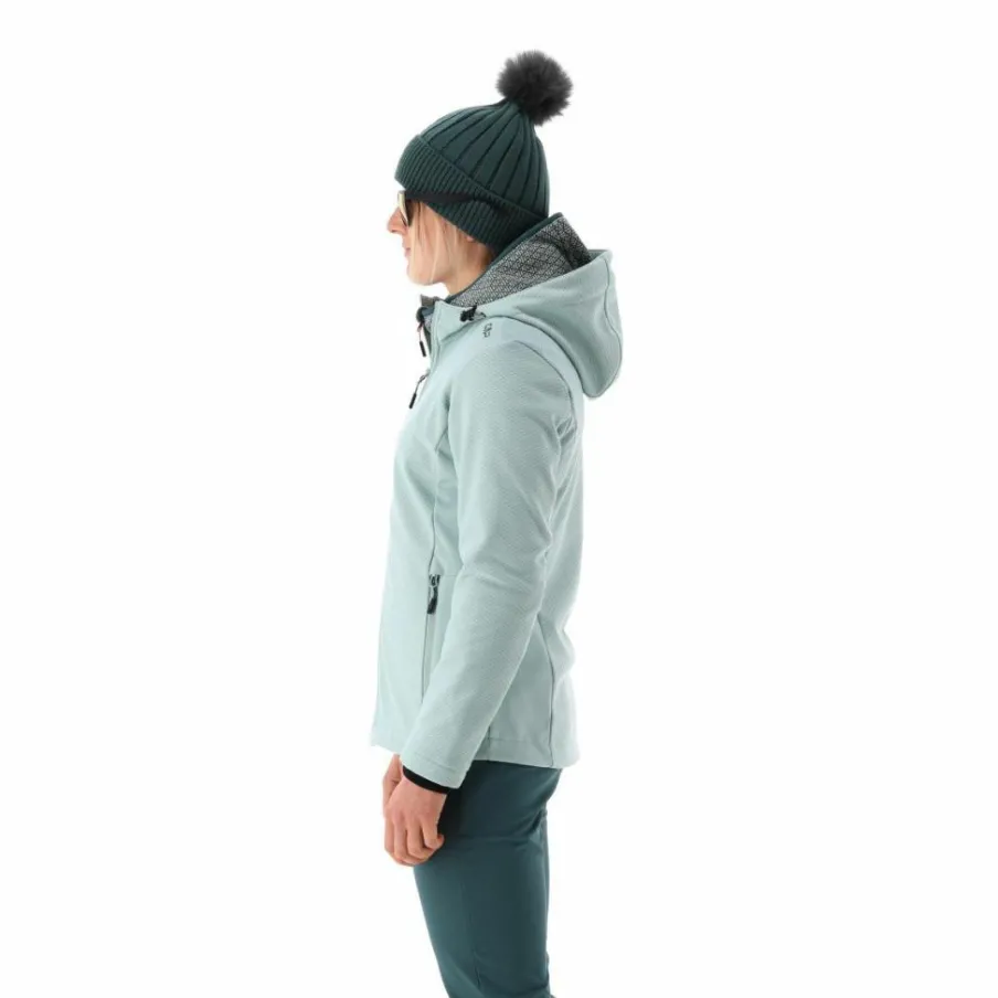 Donna CMP Giacche Trekking|Giacche Softshell^Giacca in softshell da donna con cappuccio a nido d'ape