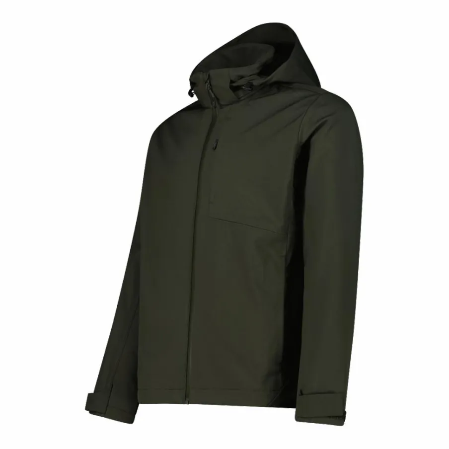 Uomo CMP Giacche Trekking|Giacche Softshell^Giacca in softshell da uomo con cappuccio