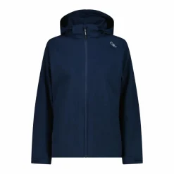 Donna CMP Giacche Softshell|Giacche Trekking^Giacca in softshell elasticizzata da donna con cappuccio staccabile