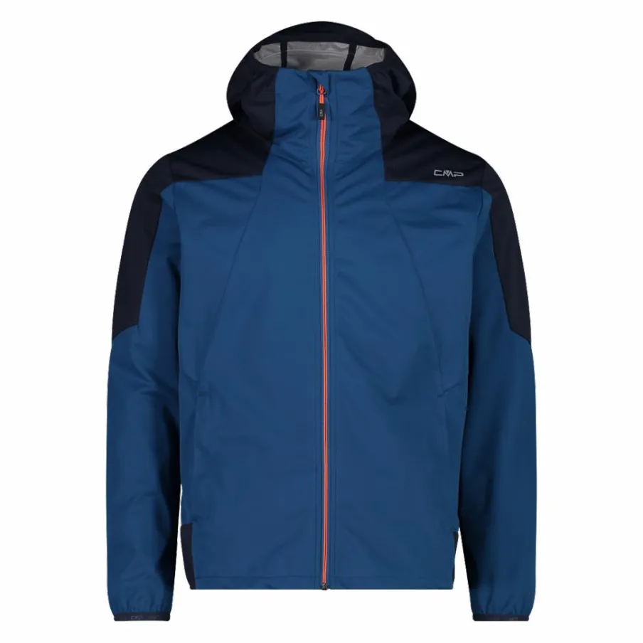 Uomo CMP Giacche Softshell|Giacche Trekking^Giacca in Softshell extralight con cappuccio da Uomo