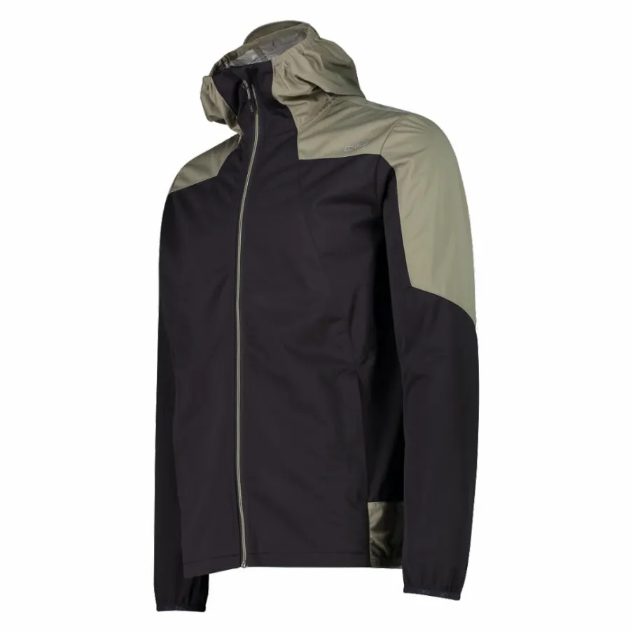Uomo CMP Giacche Softshell|Giacche Trekking^Giacca in Softshell extralight con cappuccio da Uomo