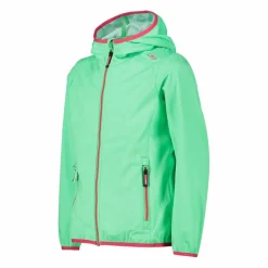 CMP Giacche E Piumini^Giacca in softshell leggero da bambina con cappuccio fisso