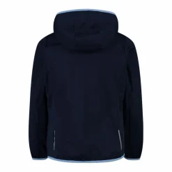 CMP Giacche E Piumini^Giacca in softshell leggero da bambina con cappuccio fisso