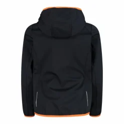 CMP Giacche E Piumini^Giacca in softshell leggero da bambina con cappuccio fisso