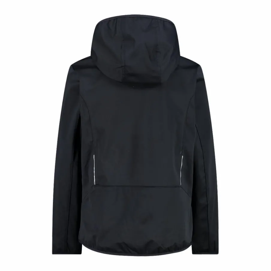 Bambino CMP Giacche E Piumini^Giacca in softshell leggero da bambino con cappuccio fisso