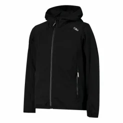 Bambino CMP Giacche E Piumini^Giacca in softshell leggero da bambino con cappuccio fisso