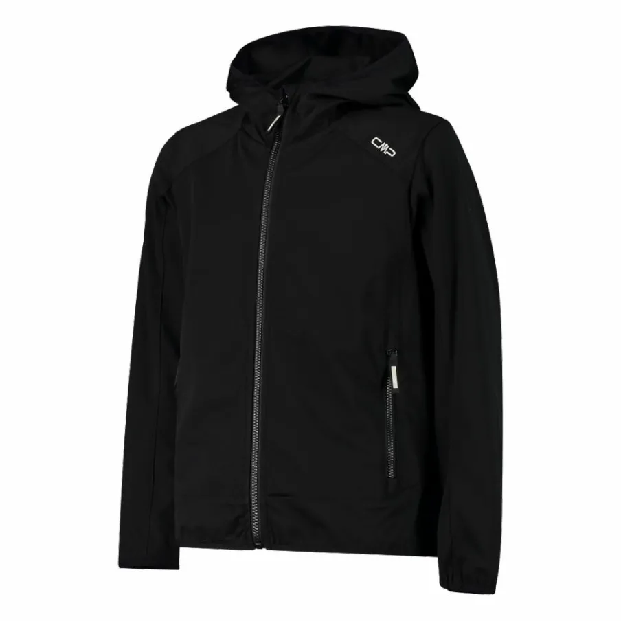 Bambino CMP Giacche E Piumini^Giacca in softshell leggero da bambino con cappuccio fisso