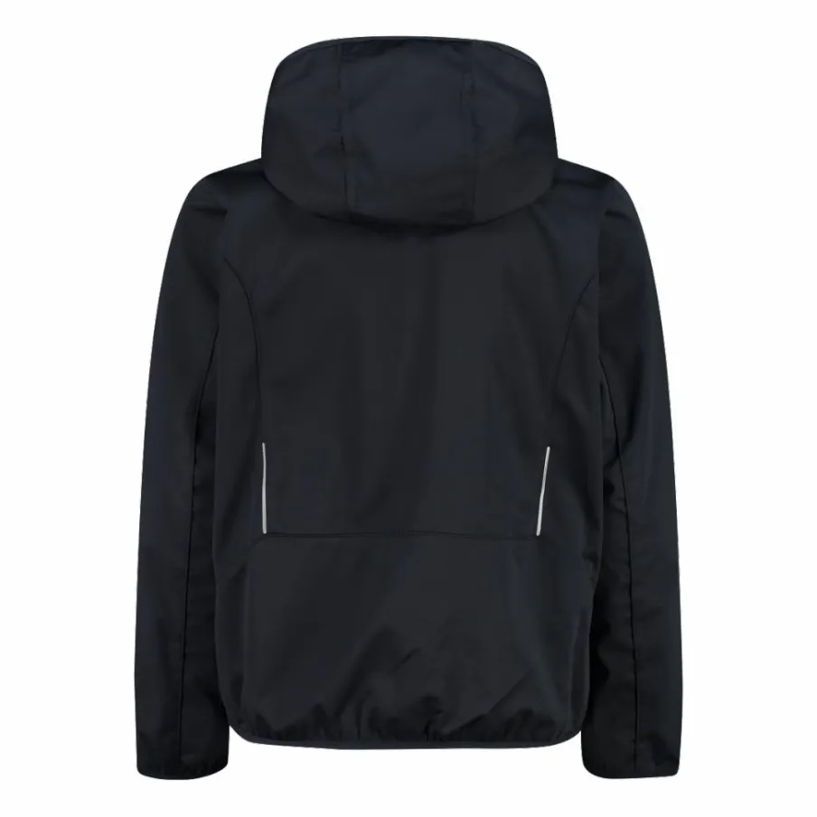 Bambino CMP Giacche E Piumini^Giacca in softshell leggero da bambino con cappuccio fisso