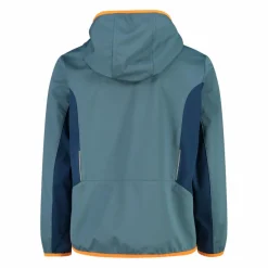 Bambino CMP Giacche E Piumini^Giacca in softshell leggero da bambino con cappuccio fisso