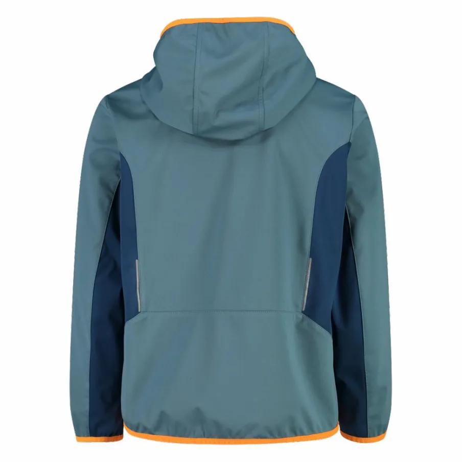 Bambino CMP Giacche E Piumini^Giacca in softshell leggero da bambino con cappuccio fisso