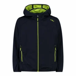 Bambino CMP Giacche E Piumini^Giacca in softshell leggero da bambino con cappuccio fisso