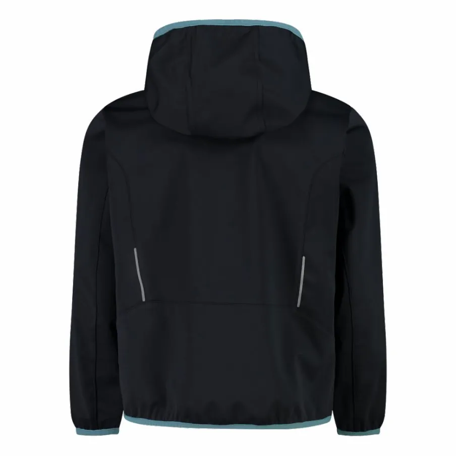 Bambino CMP Giacche E Piumini^Giacca in softshell leggero da bambino con cappuccio fisso