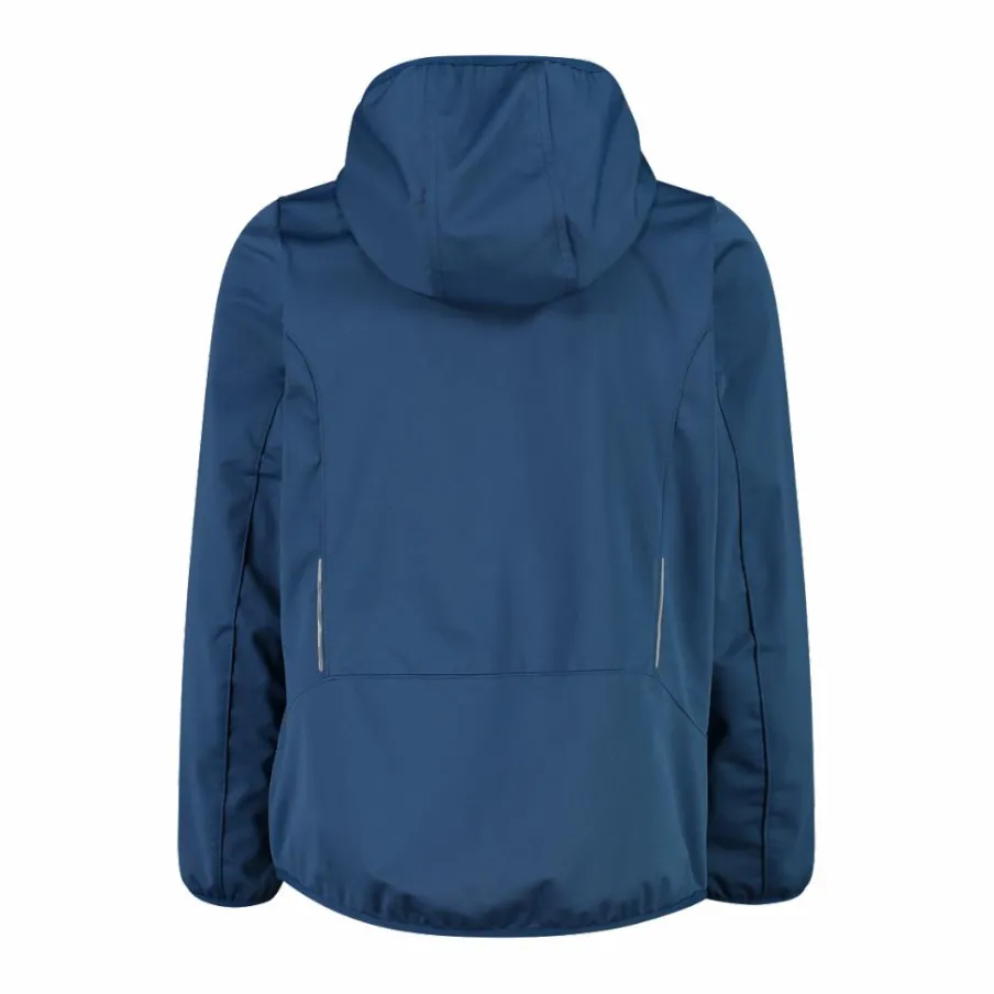 Bambino CMP Giacche E Piumini^Giacca in softshell leggero da bambino con cappuccio fisso