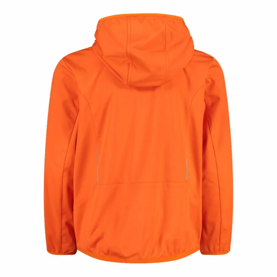 Bambino CMP Giacche E Piumini^Giacca in softshell leggero da bambino con cappuccio fisso