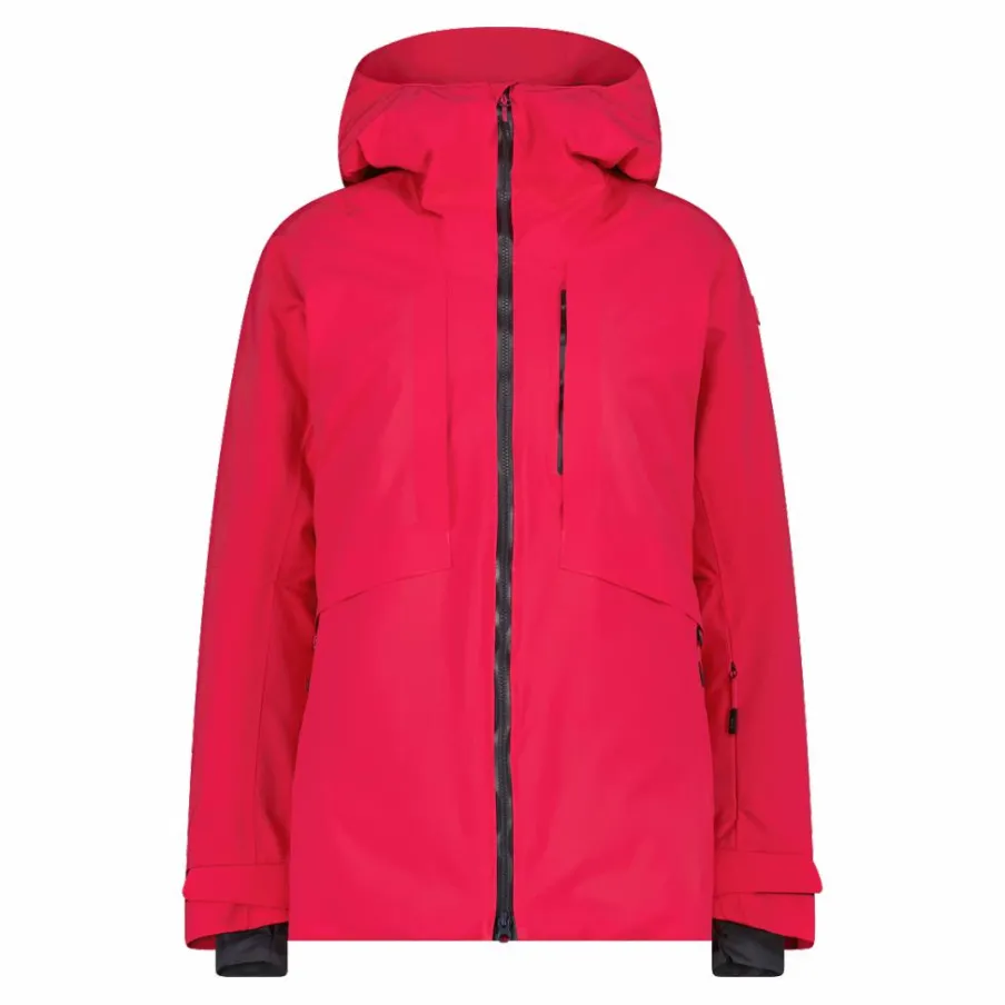 Donna CMP Giacche Sci|Giacche Invernali^Giacca lunga da sci e snowboard da donna in mechanical stretch loose fit