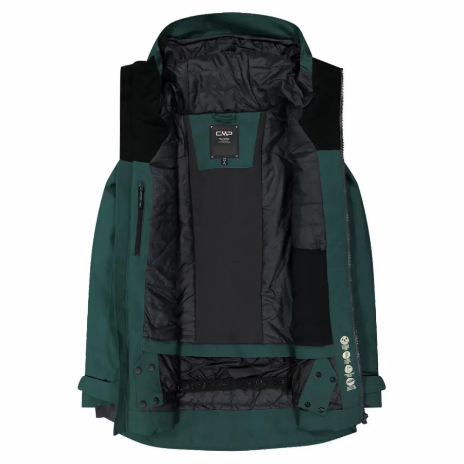 Donna CMP Giacche Sci|Giacche Invernali^Giacca lunga da sci e snowboard da donna in mechanical stretch loose fit