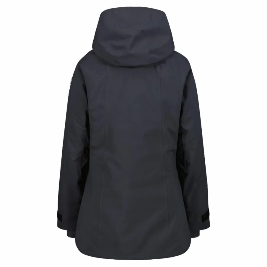 Donna CMP Giacche Sci|Giacche Invernali^Giacca lunga da sci e snowboard da donna in mechanical stretch loose fit