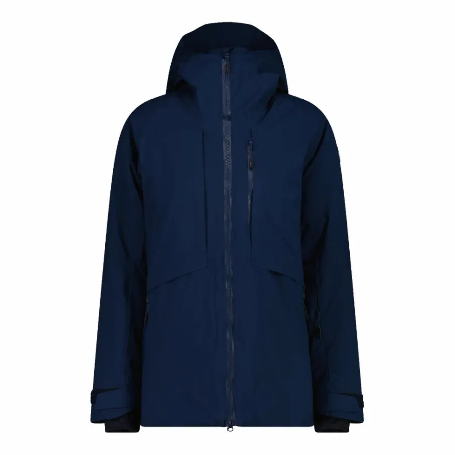 Donna CMP Giacche Sci|Giacche Invernali^Giacca lunga da sci e snowboard da donna in mechanical stretch loose fit