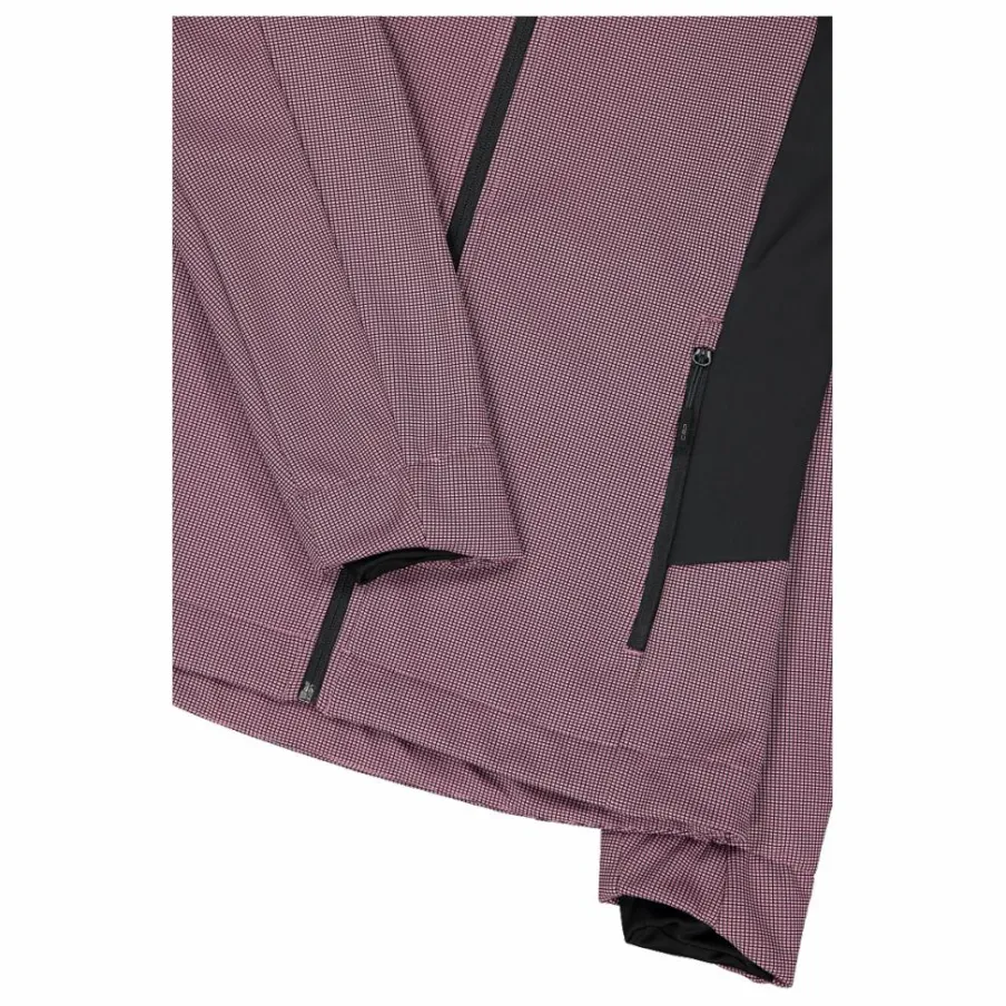 Donna CMP Giacche Trekking|Giacche Softshell^Giacca Softshell da Donna con Cappuccio e Motivo Grid-Jacquard Bicolor