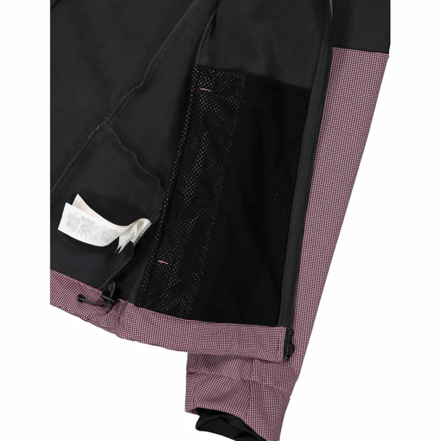 Donna CMP Giacche Trekking|Giacche Softshell^Giacca Softshell da Donna con Cappuccio e Motivo Grid-Jacquard Bicolor