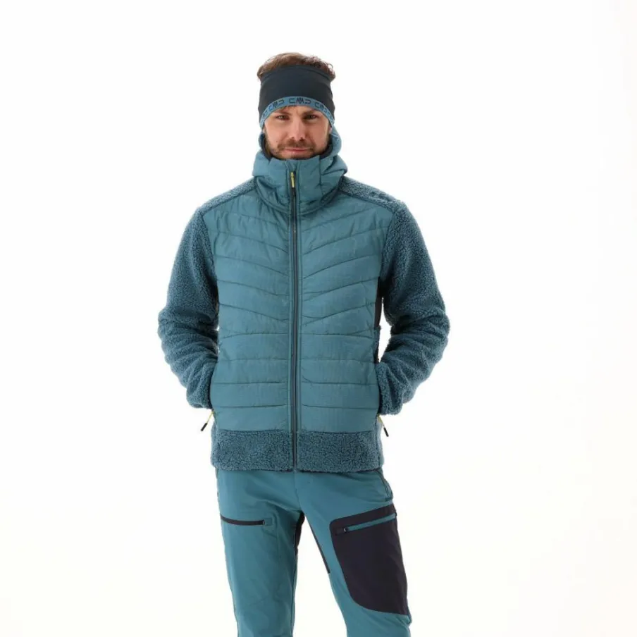 Uomo CMP Pile^Giacca Unlimitech da uomo con cappuccio