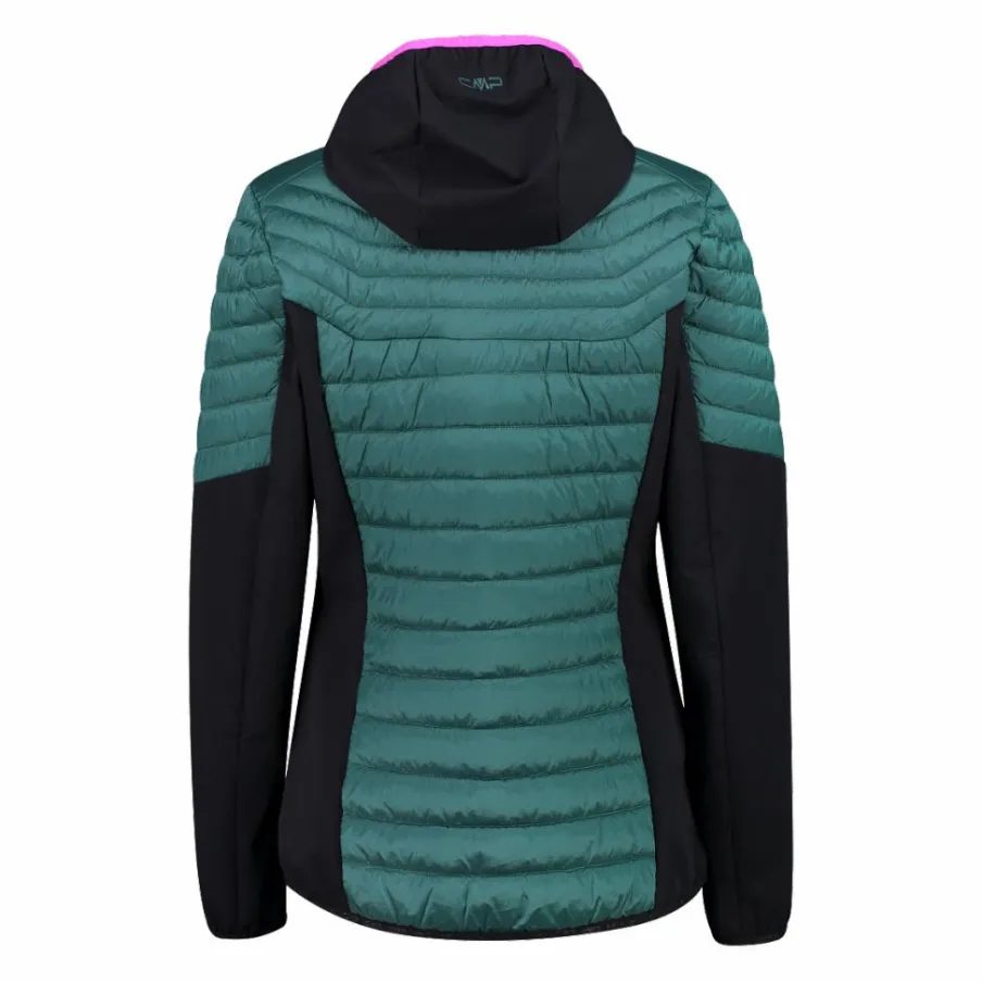 Donna CMP Giacche Imbottite E Piumini|Giacche Trekking^Giacca Unlimitech ibrida con cappuccio da Donna