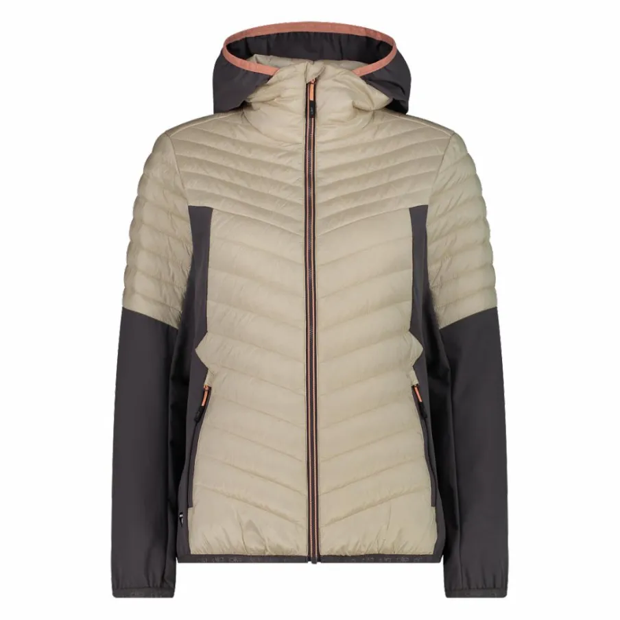 Donna CMP Giacche Imbottite E Piumini|Giacche Trekking^Giacca Unlimitech ibrida con cappuccio da Donna