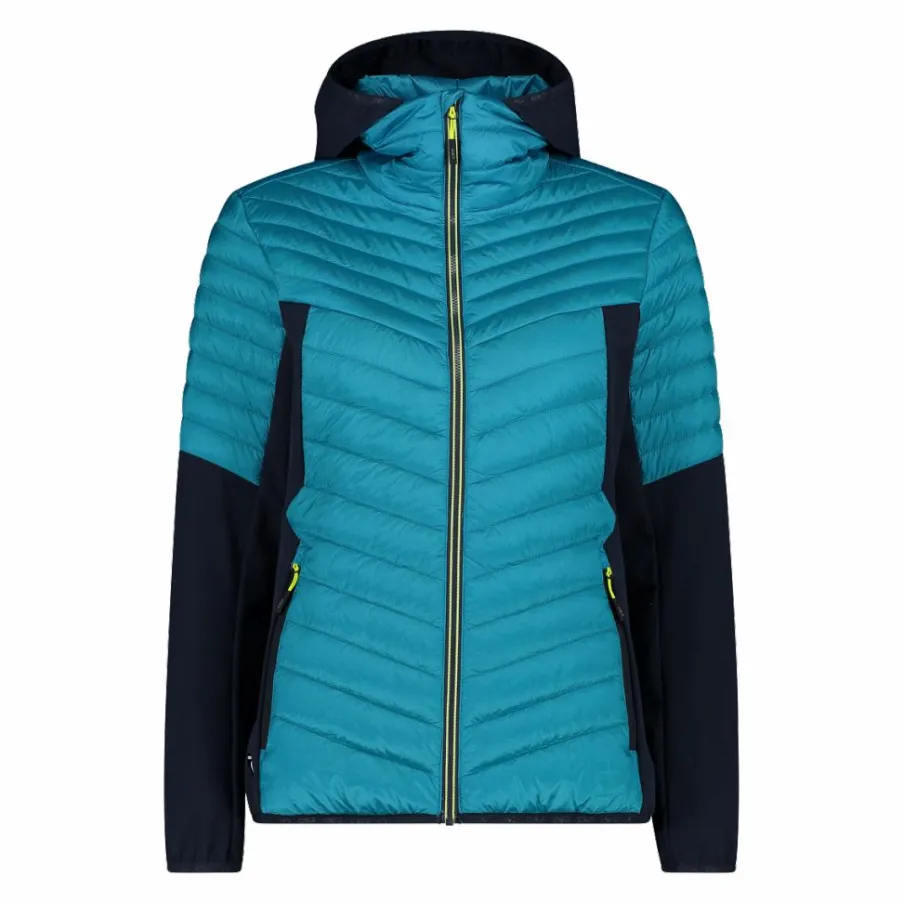 Donna CMP Giacche Imbottite E Piumini|Giacche Trekking^Giacca Unlimitech ibrida con cappuccio da Donna