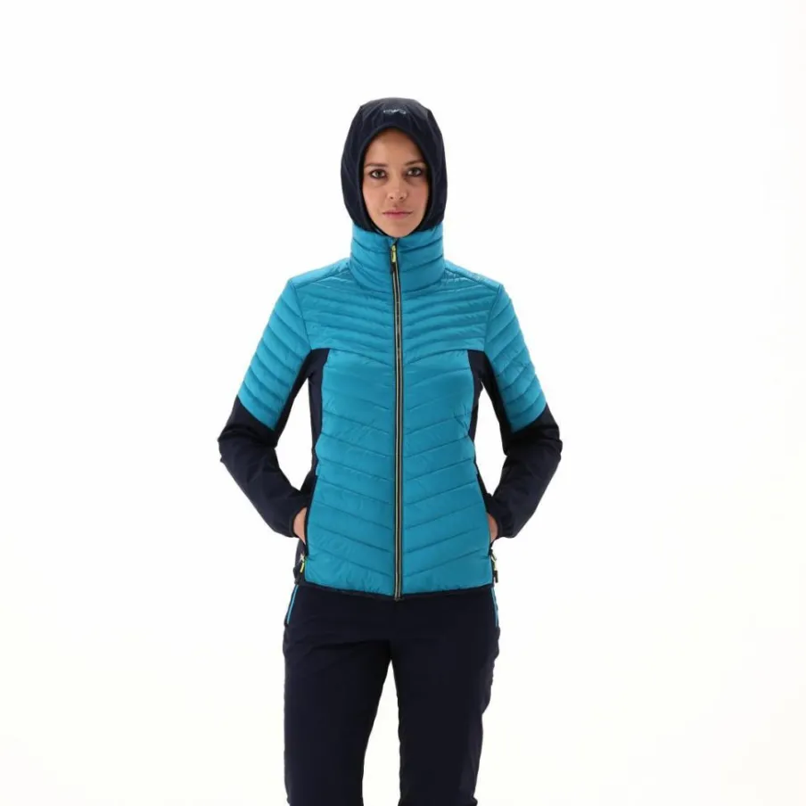 Donna CMP Giacche Imbottite E Piumini|Giacche Trekking^Giacca Unlimitech ibrida con cappuccio da Donna