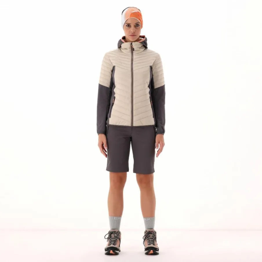 Donna CMP Giacche Imbottite E Piumini|Giacche Trekking^Giacca Unlimitech ibrida con cappuccio da Donna