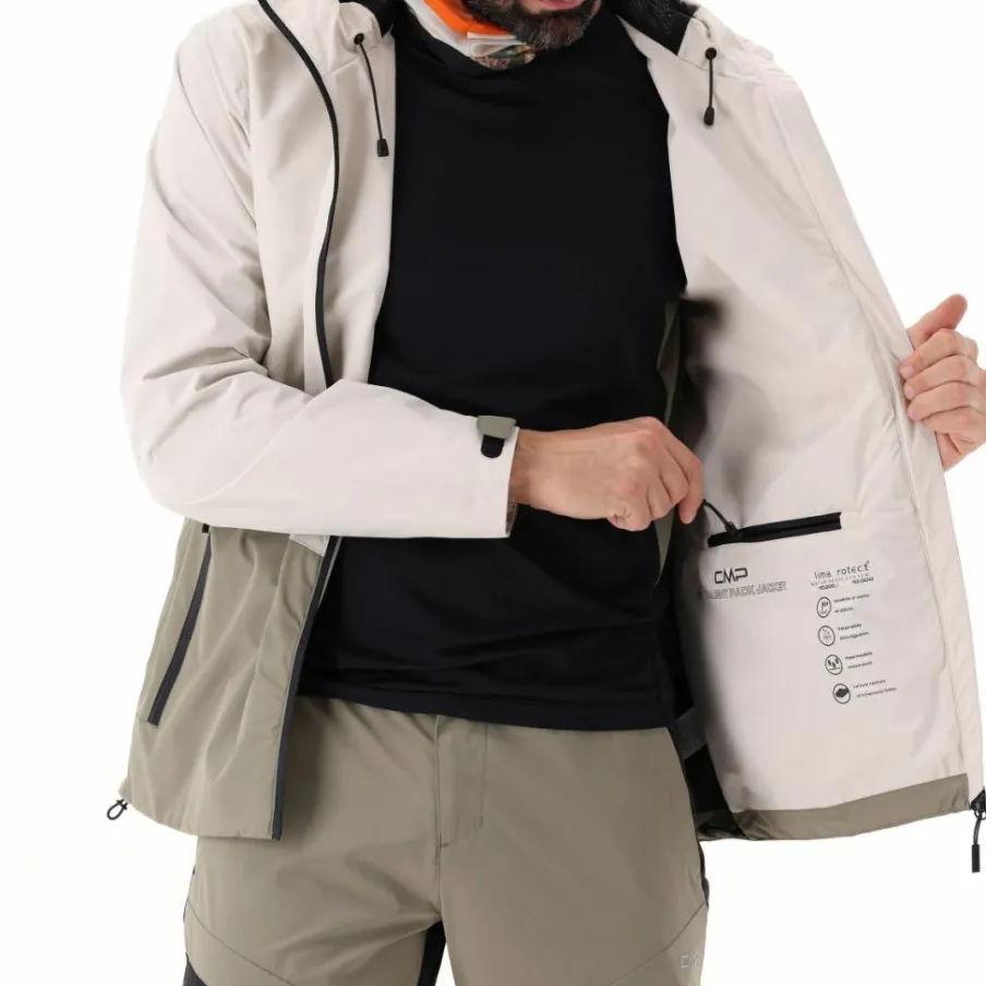 Uomo CMP Gusci E Giacche Impermeabili|Giacche Trekking^Giacca Unlimitech idrorepellente da Uomo