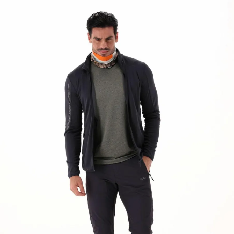 Uomo CMP Pile^Giacca unlimitech in Jacquard Double Knitted da Uomo