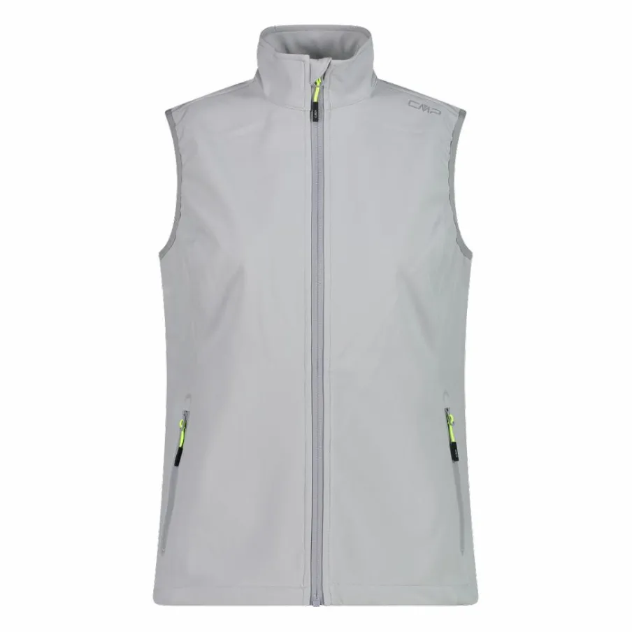 Donna CMP Gilet E Smanicati|Giacche Softshell^Gilet donna in softshell con dettagli reflective