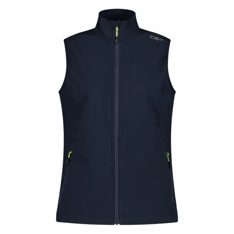 Donna CMP Gilet E Smanicati|Giacche Softshell^Gilet donna in softshell con dettagli reflective