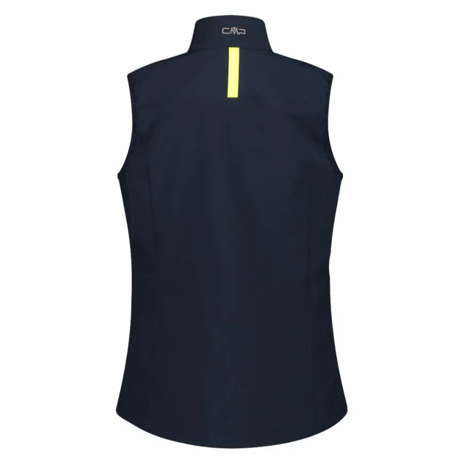 Donna CMP Gilet E Smanicati|Giacche Softshell^Gilet donna in softshell con dettagli reflective