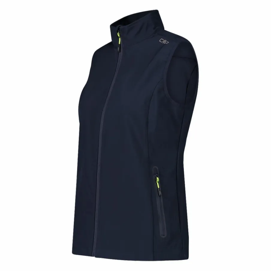 Donna CMP Gilet E Smanicati|Giacche Softshell^Gilet donna in softshell con dettagli reflective