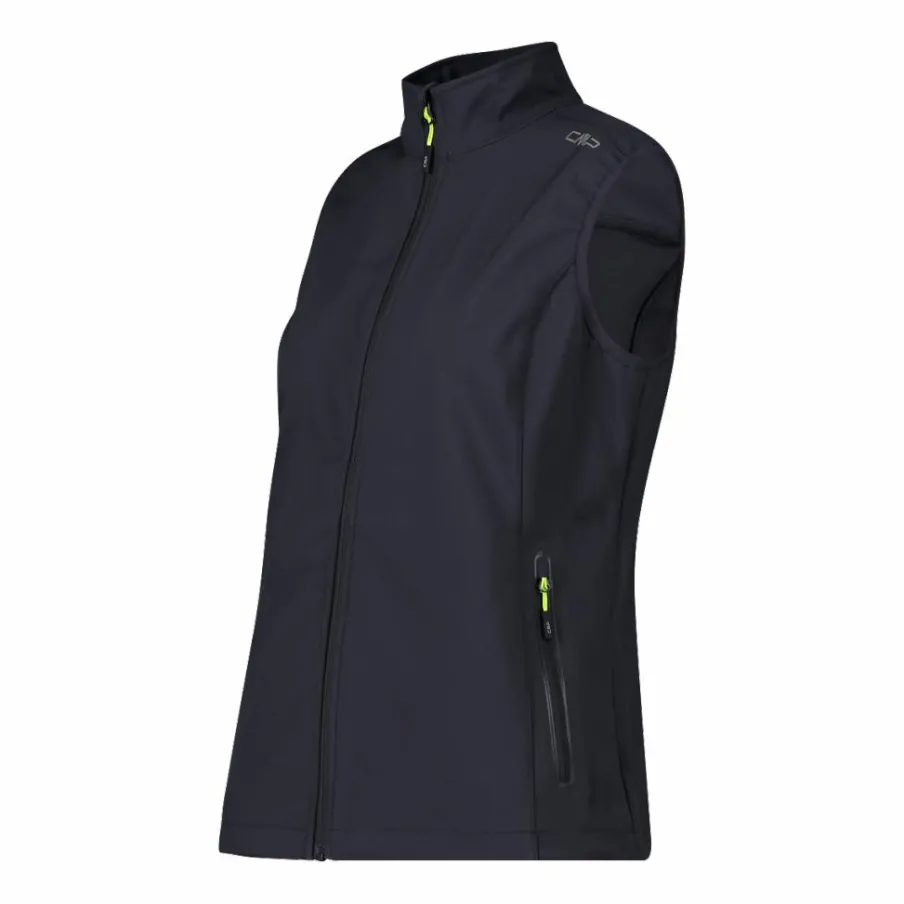 Donna CMP Gilet E Smanicati|Giacche Softshell^Gilet donna in softshell con dettagli reflective