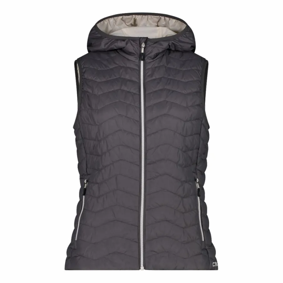 Donna CMP Gilet E Smanicati|Giacche Imbottite E Piumini^Gilet imbottito con cappuccio da Donna
