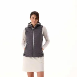 Donna CMP Gilet E Smanicati|Giacche Imbottite E Piumini^Gilet imbottito con cappuccio da Donna