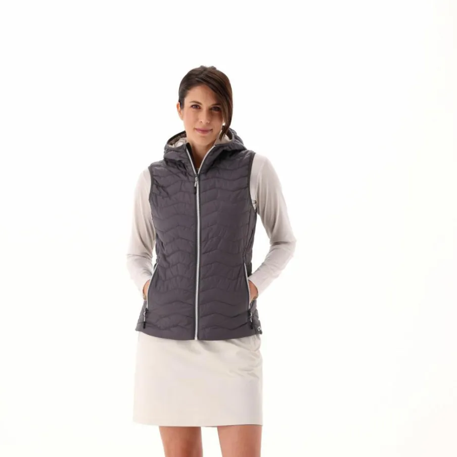 Donna CMP Gilet E Smanicati|Giacche Imbottite E Piumini^Gilet imbottito con cappuccio da Donna