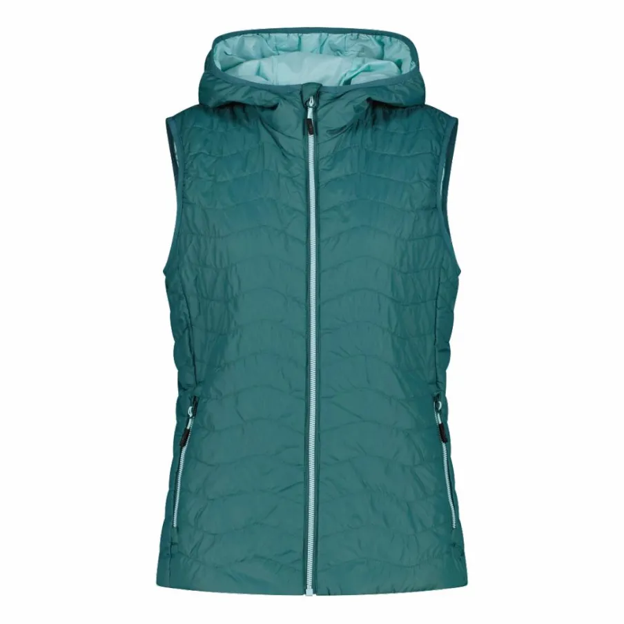 Donna CMP Gilet E Smanicati|Giacche Imbottite E Piumini^Gilet imbottito con cappuccio da Donna