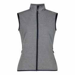 Donna CMP Pile^Gilet in Knit-Tech con cappuccio da Donna