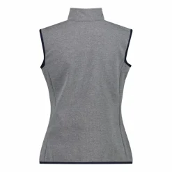 Donna CMP Pile^Gilet in Knit-Tech con cappuccio da Donna
