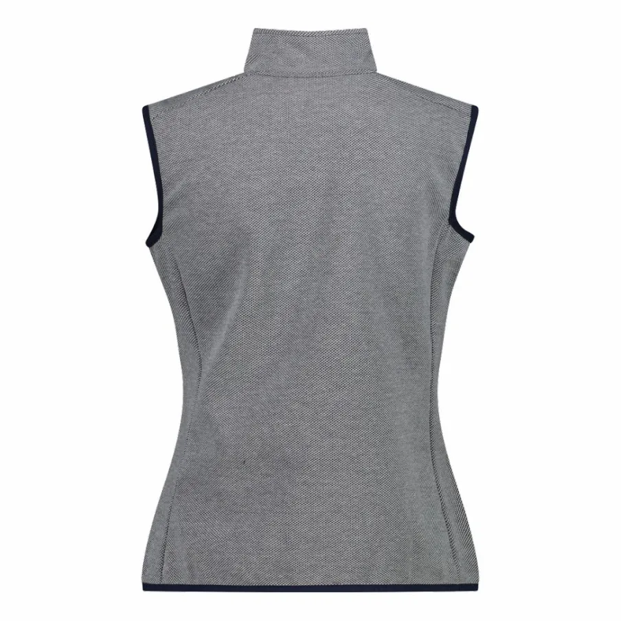 Donna CMP Pile^Gilet in Knit-Tech con cappuccio da Donna