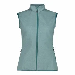 Donna CMP Pile^Gilet in Knit-Tech con cappuccio da Donna