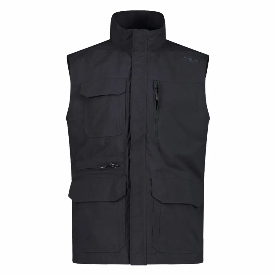 Uomo CMP Gilet E Smanicati|Giacche Trekking^Gilet outdoor multitasche da uomo