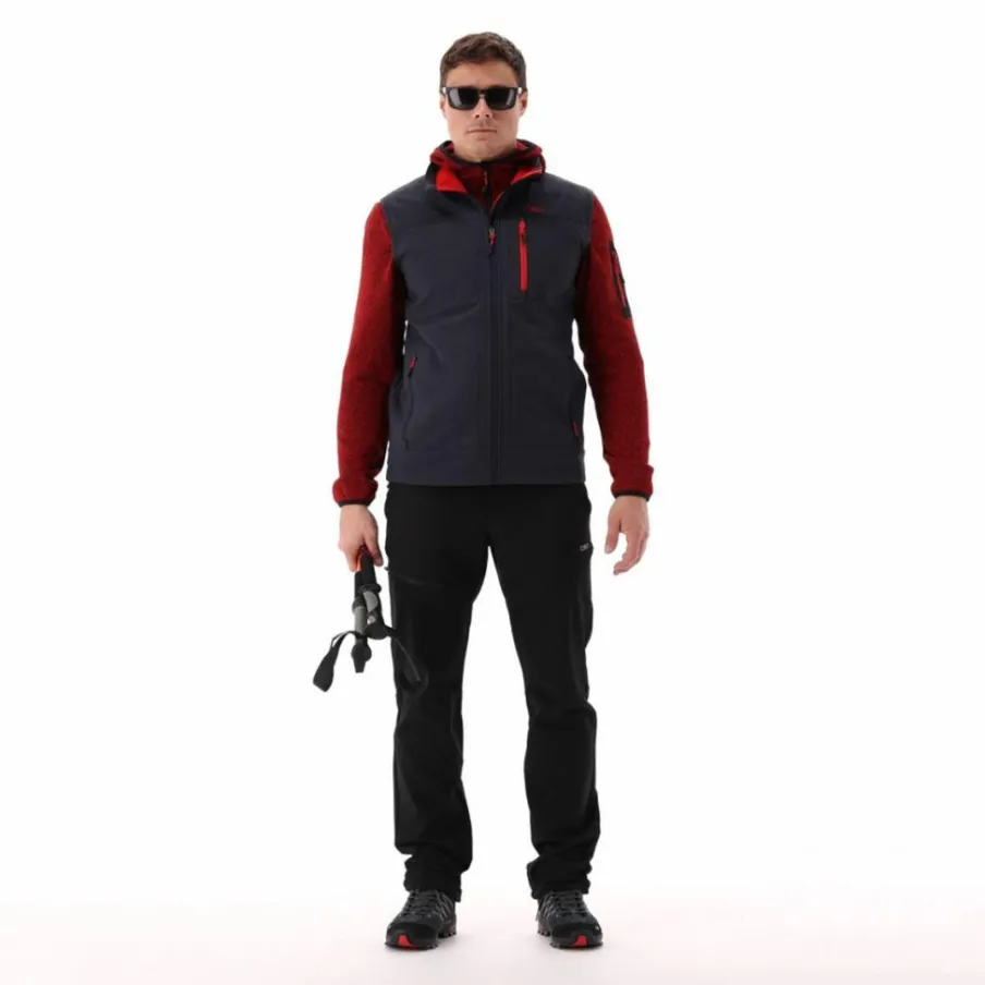 Uomo CMP Gilet E Smanicati|Giacche Trekking^Gilet smanicato da uomo in softshell