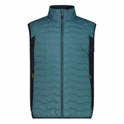 Uomo CMP Gilet E Smanicati|Giacche Imbottite E Piumini^Gilet smanicato ibrido da uomo imbottito con PrimaLoft Black thermoplume Unlimitech