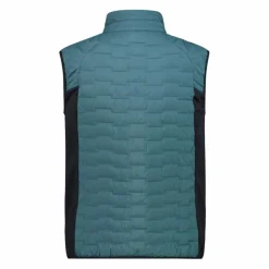 Uomo CMP Gilet E Smanicati|Giacche Imbottite E Piumini^Gilet smanicato ibrido da uomo imbottito con PrimaLoft Black thermoplume Unlimitech